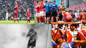 Οι 5+1 αναμετρήσεις εθνικών ομάδων που διακόπηκαν - από το ξυραφάκι του Ρόχας και τη φωτοβολίδα στον Χαρίτου, έως το drone στη Σερβία και την κατάρρευση του Έρικσεν! (video)