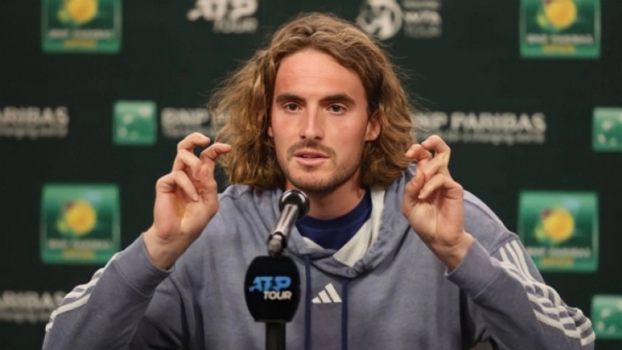 Τσιτσιπάς: «Δεν περιμένω μεγάλη πορεία στο Indian Wells»