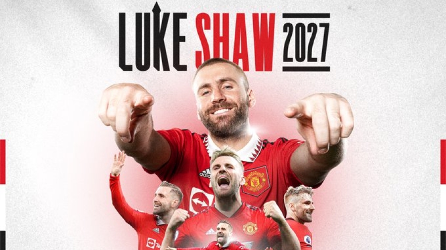 Λουκ Σο... τετραετίας στη Μάντσεστερ Γιουνάιτεντ!