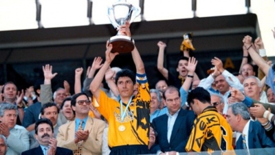 Κυπελλούχος με... επτάρα: Η τελευταία παράσταση της μεγάλης ΑΕΚ του Ντούσαν Μπάγεβιτς, λίγο πριν το επώδυνο «αντίο»! (video)