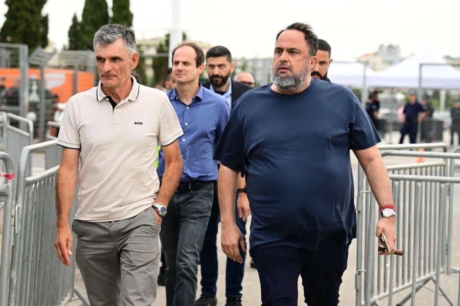 Οι Μεντιλίμπαρ - Μαρινάκης παρόντες στο «T-Center»!