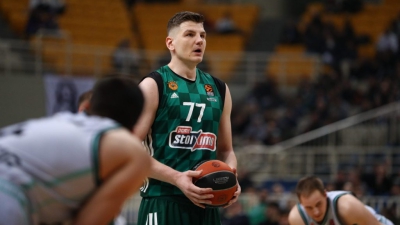 Παναθηναϊκός: Καμία ανησυχία για Γκουντάιτις, κανονικά στο Final-8 του Κυπέλλου Ελλάδας