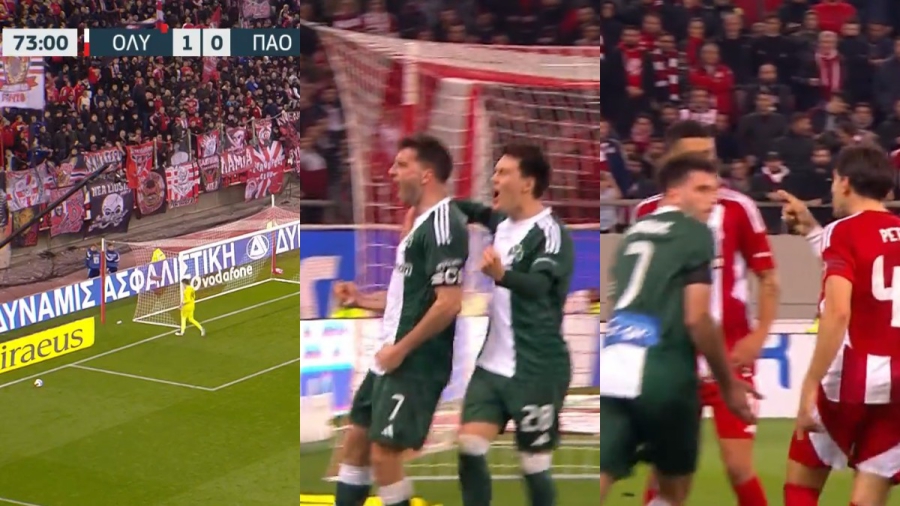 Όσα έγιναν στο πέναλτι του Ιωαννίδη: Ο Τζολάκης του μιλούσε, άφησε μπάλα μέσα, ο φορ του Παναθηναϊκού «τσακώθηκε» με τον Ρέτσο!