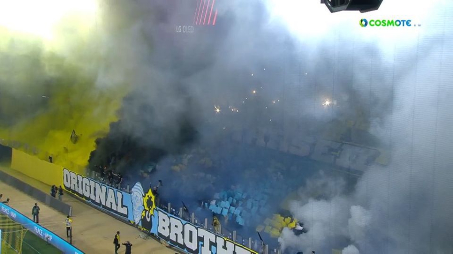 Μαγική ατμόσφαιρα στην OPAP Arena, με υπέροχο κορεό από τους φίλους της ΑΕΚ (video)