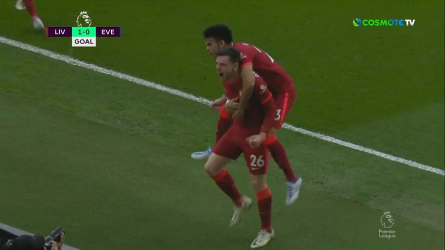 Λίβερπουλ – Έβερτον 1-0: Κεφαλιά ο Ρόμπερτσον και προβάδισμα οι «reds» (video)