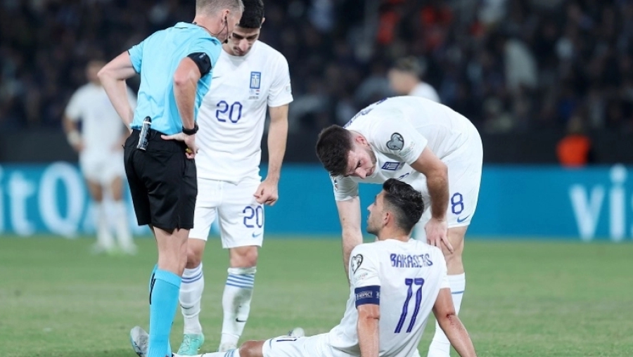 Εκτός για ένα μήνα o Μπακασέτας - Δύσκολα προλαβαίνει την Γαλλία