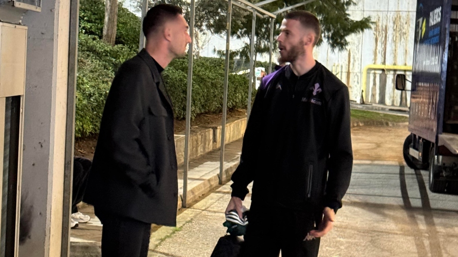 Ντε Χέα και Μακέντα θυμήθηκαν στο ΟΑΚΑ την Μάντσεστερ Γιουνάιτεντ! (pic)