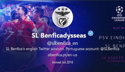 Μπενφίκα: Μετονόμασε το Twitter σε «Benficadysseas» για χάρη του Βλαχοδήμου (video)