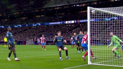 Ατλέτικο Μαδρίτης - Μάντσεστερ Γιουνάιτεντ 1-0: Απίστευτη χαμένη ευκαιρία εξ' επαφής του Βερσάλικο! (video)