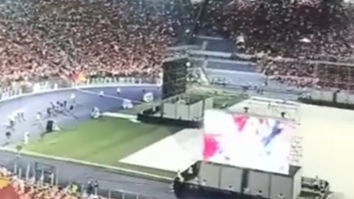Δεν πέφτει... καρφίτσα στο Ολίμπικο - Χιλιάδες Ρωμαίοι παρακολουθούν τον τελικό του Europa League από γιγαντοοθόνες!