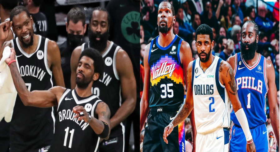 Οι όμορφες Super team (Ντουράντ - Ίρβινγκ - Χάρντεν), όμορφα «καίγονται»