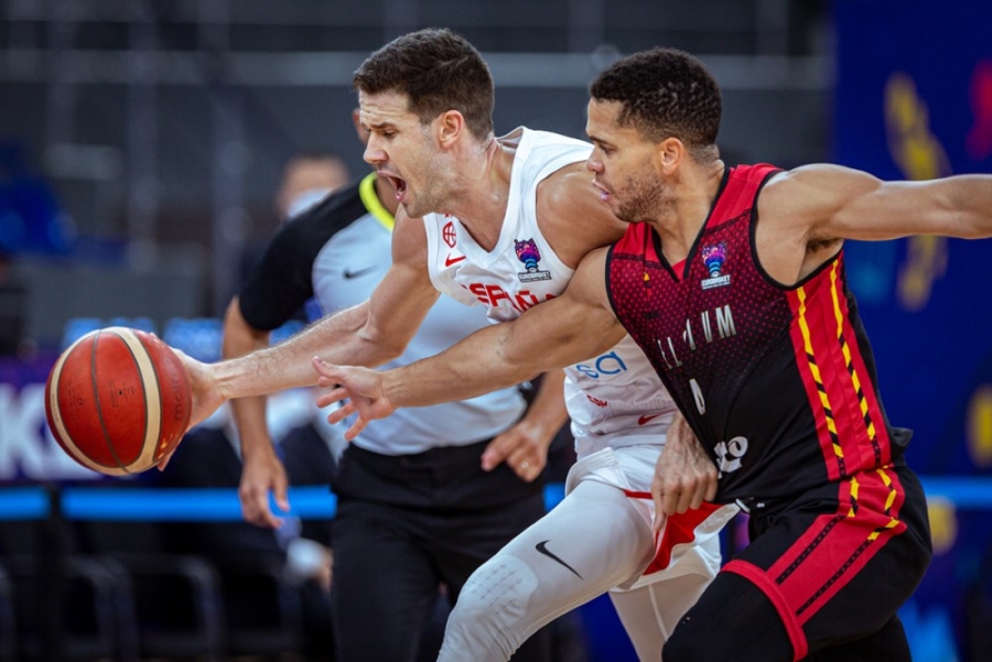 Α' Όμιλος, Ισπανία - Βέλγιο 73-83: Έκπληξη με Λεκόν τα 