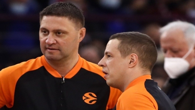 Euroleague: Οι διαιτητές του ημιτελικού του Ολυμπιακού με την Εφές