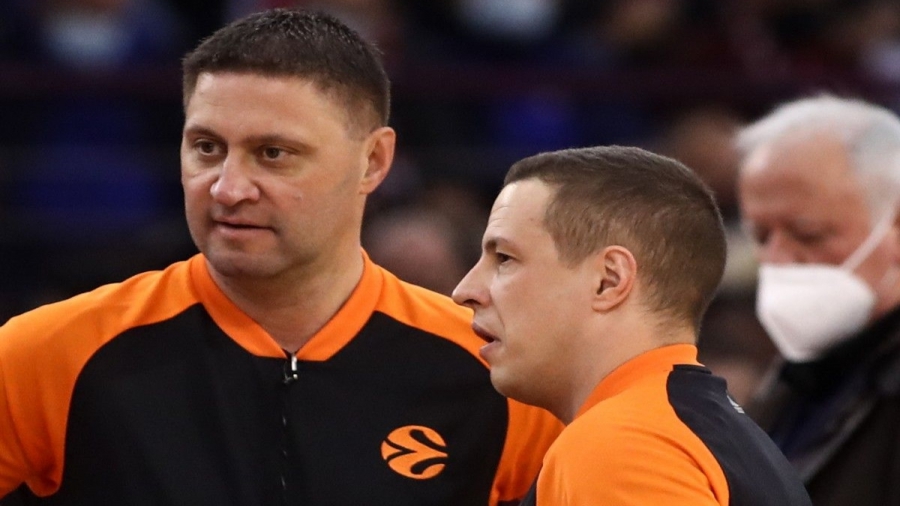 Euroleague: Οι διαιτητές του ημιτελικού του Ολυμπιακού με την Εφές