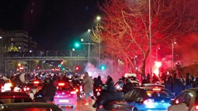 «Ασπρόμαυρος» παροξυσμός πριν το ΠΑΟΚ - Παναθηναϊκός στο Μακεδονία Παλλάς!