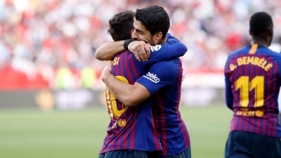 Λουίς Σουάρες σε Μέσι: «Δεν υπάρχουν λόγια για την ιστορία που έγραψες, σ’αγαπώ μικρέ!»