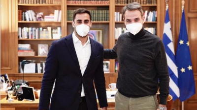 Σ.Ε.Α.Υ: Συνάντηση του προέδρου, Μάριου Καπότση με τον πρωθυπουργό Κυριάκο Μητσοτάκη με αντικείμενο συζήτησης τον ερασιτεχνικό αθλητισμό!