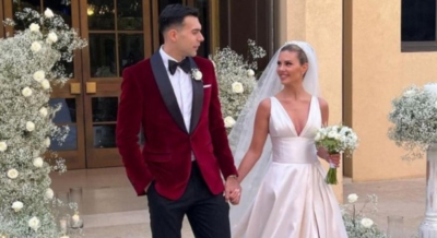 Το γλέντι στον γάμο του Σλούκα είχε νησιώτικους χορούς από... Πίτερς, Γουόκαπ και ΜακΚίσικ (video)