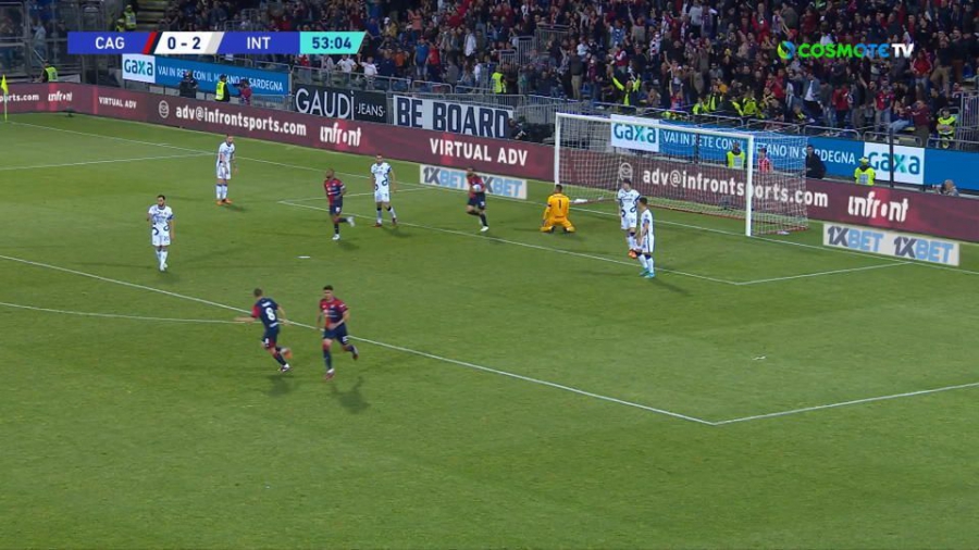 Κάλιαρι- Ίντερ 1-2:  Mειώνει με «οβίδα» ο Λυκογιάννης (video)