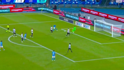 Νάπολι – Ουντινέζε 2-0: Σκόραρε από… υποχρέωση ο Όσιμεν αλλά δεν πανηγύρισε (video)