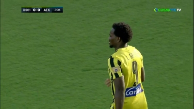 ΟΦΗ – ΑΕΚ 0-0: Ο Λιβάι Γκαρσία προσπάθησε να «κρεμάσει» τον Επασί (video)