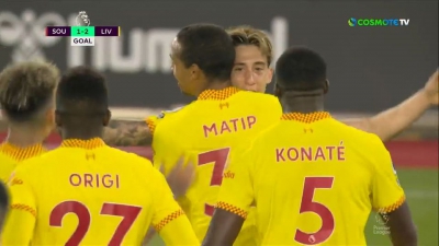 Σαουθάμπτον – Λίβερπουλ 1-2: Κόρνερ  του Τσιμίκα κεφαλιά  του Μάτιπ και ανατροπή για τους «κόκκινους» (video)