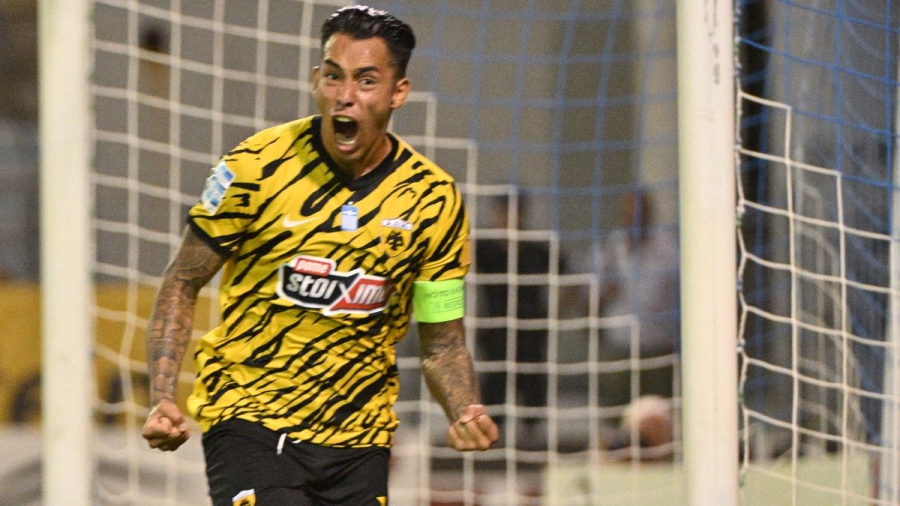 Λαμία - ΑΕΚ 0-1: Στο δοκάρι το πέναλτι του Ντε Βιντσέντι, στα δίχτυα το σουτ του Αραούχο! (video)