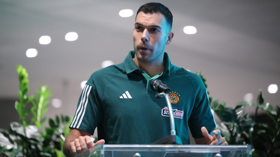 Σλούκας: «Βασικός στόχος του Παναθηναϊκού το πρωτάθλημα»