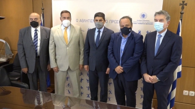 Λευτέρης Αυγενάκης: Συνάντηση με το νέο προεδρείο της ΕΟΕ