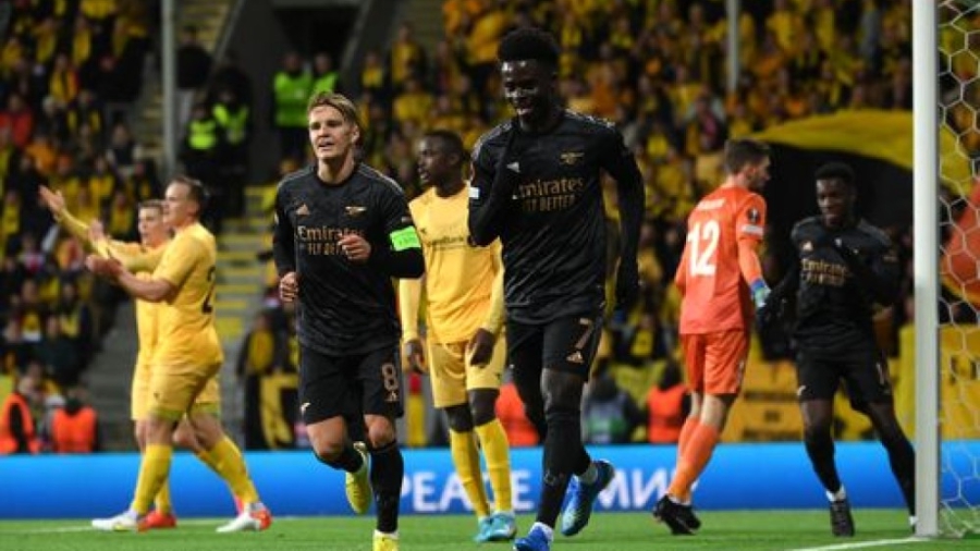 Μπόντο Γκλιμτ - Άρσεναλ 0-1: Σε «δαιμονιώδη» κατάσταση ο Σάκα, έδωσε το προβάδισμα στην ομάδα του Αρτέτα (video)