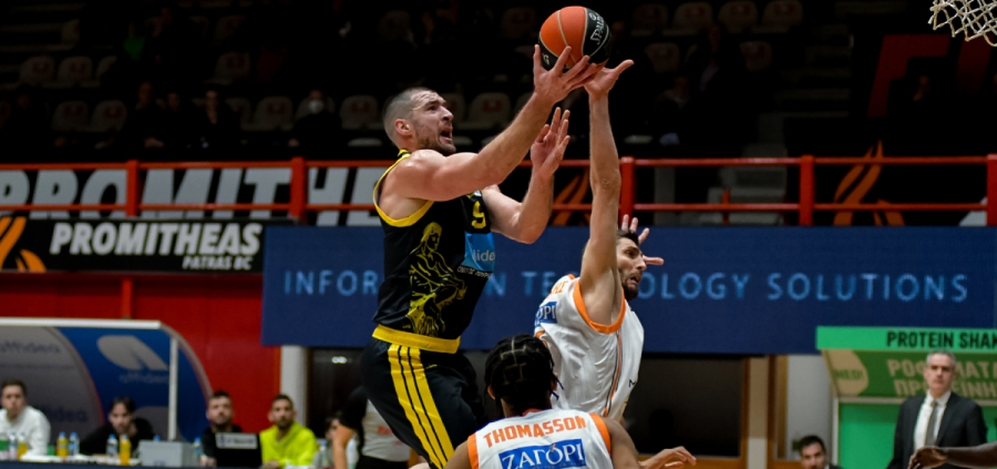 Προμηθέας Πάτρας – Άρης 64-61: Νικήτρια με… clutch Κουλμπόκα η ομάδα του Χριστόπουλου! (video)