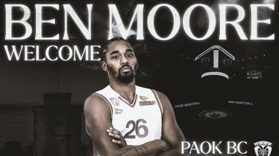 ΠΑΟΚ: Ανακοίνωσε τον Μπεν Μουρ στους ψηλούς