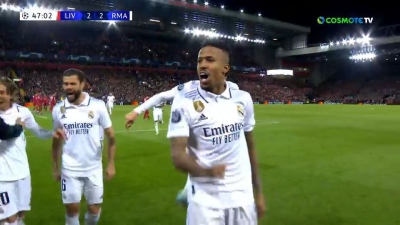 Λίβερπουλ – Ρεάλ Μαδρίτης 2-4: Ολική ανατροπή με Μιλιτάο και Μπενζεμά! (video)