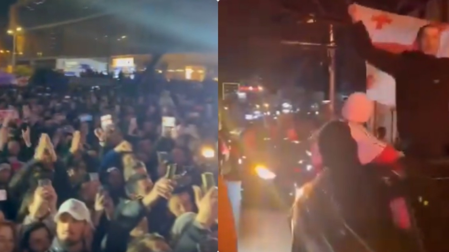 Το... όνειρο έγινε πραγματικότητα: «Ξέφρενοι» πανηγυρισμοί στους δρόμους της Τιφλίδας, αποθέωση από τον Τύπο! (video)