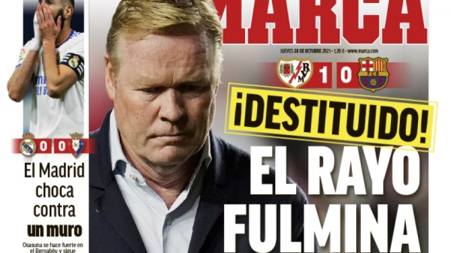 Marca: «Ο κεραυνός χτύπησε τον Κούμαν»