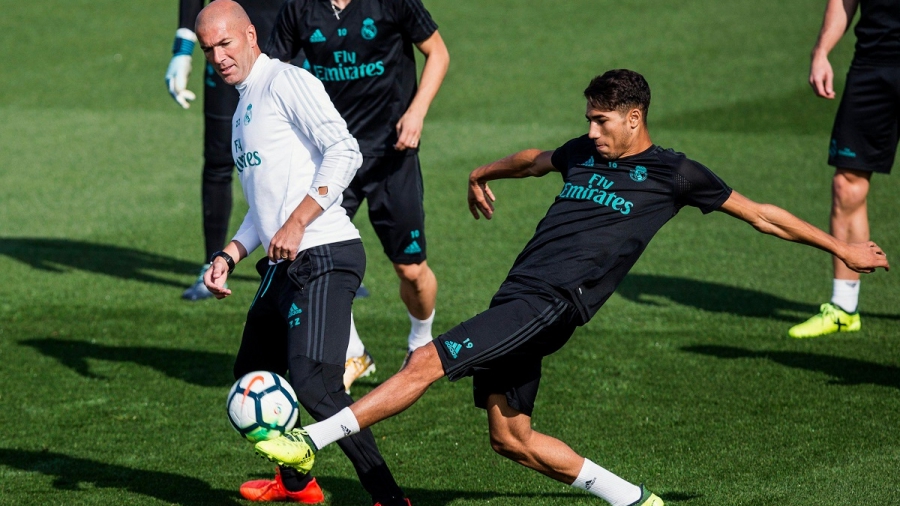 Έσταξε… μέλι για Ζιντάν ο Χακίμι: «Είναι σαν πατέρας μου»