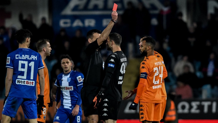 ΠΑΣ Γιάννινα - Ιωνικός 0-0: Αποβολή, δοκάρι στο 90+4', αλλά ισοπαλία