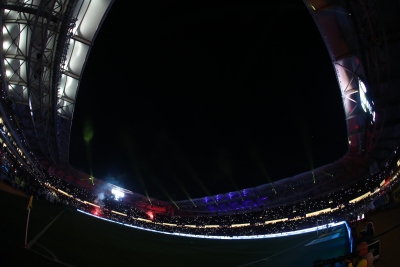 ΑΕΚ – Ολυμπιακός 0-0: «Μαγική» ατμόσφαιρα στην OPAP Arena πριν το 2ο ημίχρονο (video)