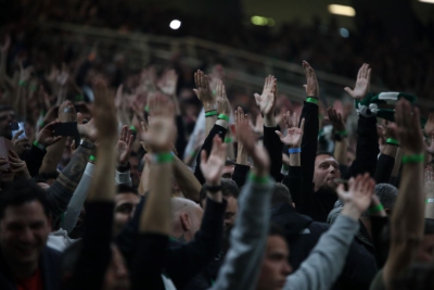 Ούτε μηχανές χιονιού, ούτε συναυλίες αγγίζουν τα ντεσιμπέλ που... πιάνει ο Παναθηναϊκός στο ΟΑΚΑ!