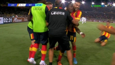 Λέτσε - Ίντερ 1-1: Εκρηκτικό ξεκίνημα και στο 2ο ημίχρονο, «απάντηση» με Σισάι! (video)