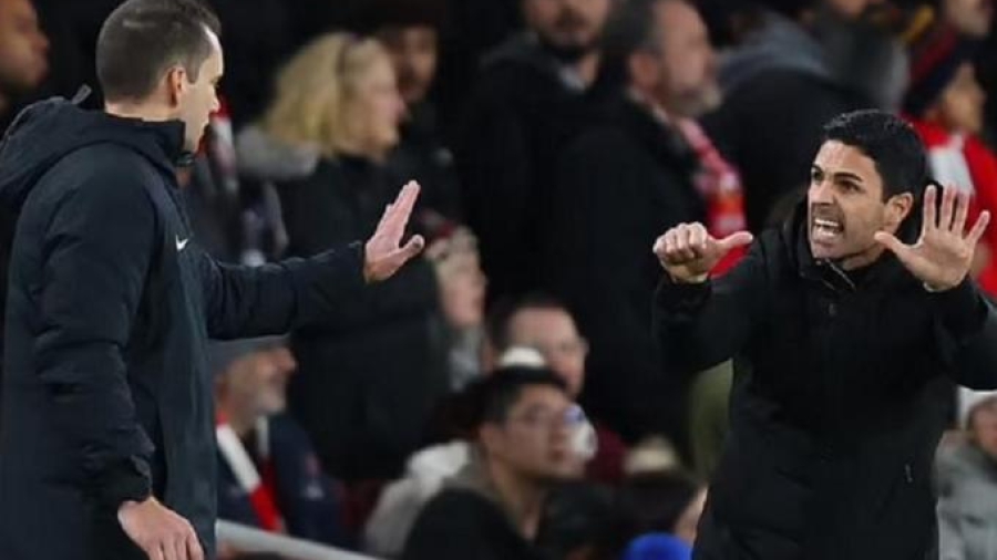 Αρτέτα: «Σκάνδαλο, δεν μας δόθηκαν δύο πέναλτι»