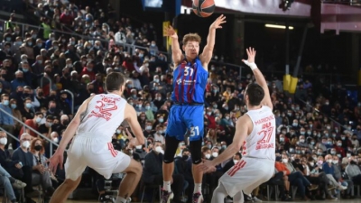 Euroleague Day 30: Εύκολο βράδυ για Μπαρτσελόνα και Μπασκόνια, με τους Ισπανούς να «κρατάνε» τις έδρες τους