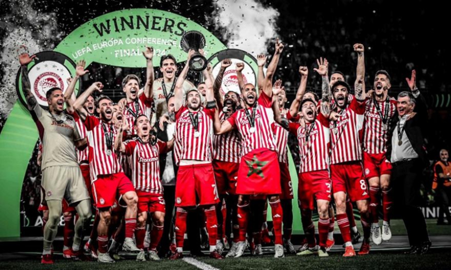 Τέταρτος στην ιστορία του Conference League ο Ολυμπιακός!
