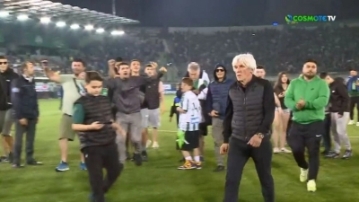 Παναθηναϊκός: Αποθεώθηκε ο Γιοβάνοβιτς μετά το τέλος του ματς με τον Άρη! (video)