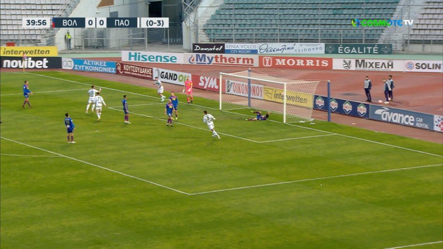 Βόλος – Παναθηναϊκός 0-1: Ξετύλιξε… το δώρο ο Ιωαννίδης και «σέρβιρε» στον Τσέριν! (video)