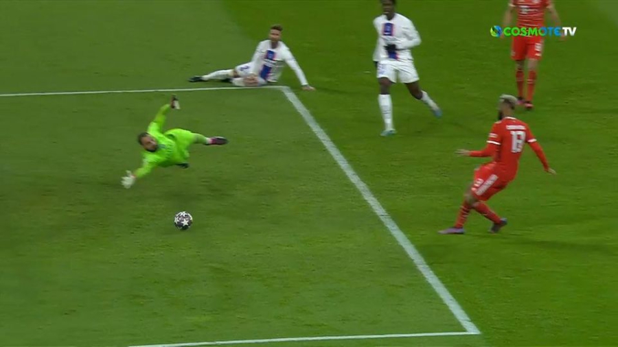 Μπάγερν Μονάχου – Παρί Σεν Ζερμέν 1-0: Λάθος o Βεράτι, γκολ ο Τσούπο Μοτίνγκ (video)