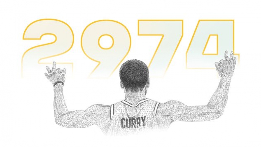 Ο Στεφ Κάρι κυκλοφόρησε NFT για να τιμήσει το ρεκόρ τριπόντων του στο NBA! (video)