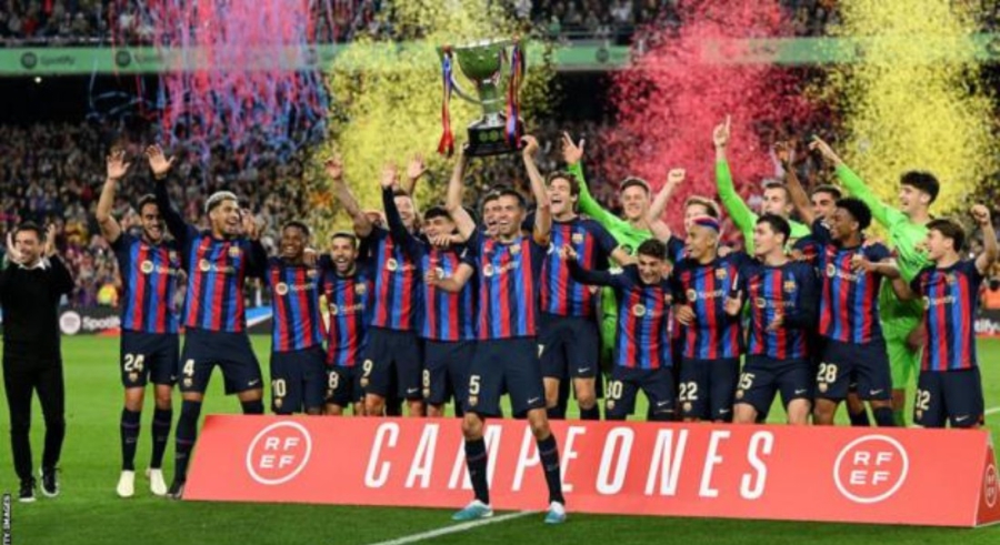 Μπαρτσελόνα: «Πάρτι» στο Καμπ Νόου για την κατάκτηση του πρωταθλήματος (video)