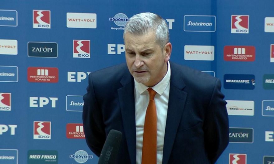 Ζούρος: «Συγχαρητήρια στους παίκτες μου που έβγαλαν αντίδραση» (video)